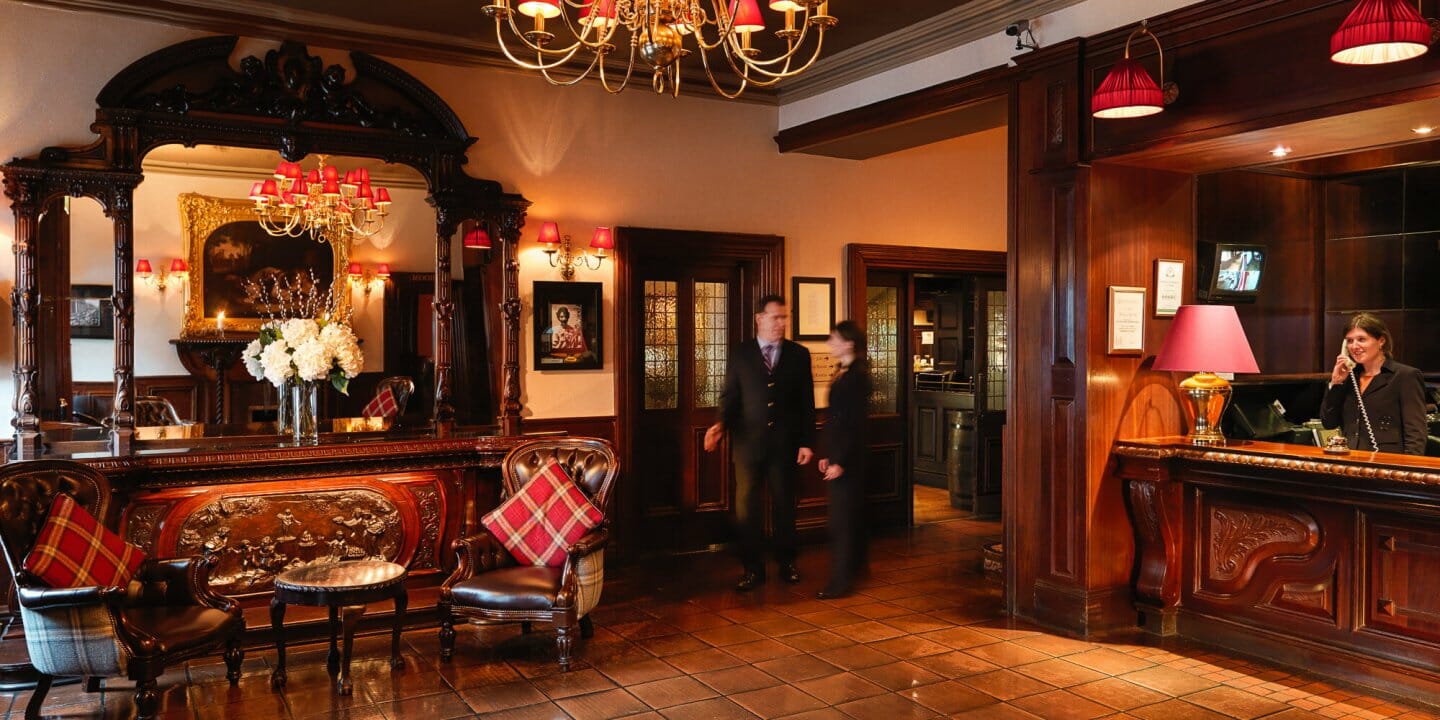 Grand Hotel, Tralee: hotel lighting by Willie Duggan