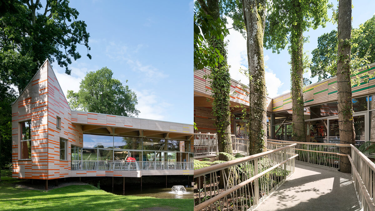 Elizabeth Treehouse, Barretstown, Kildare: commercial lighting by Willie Duggan