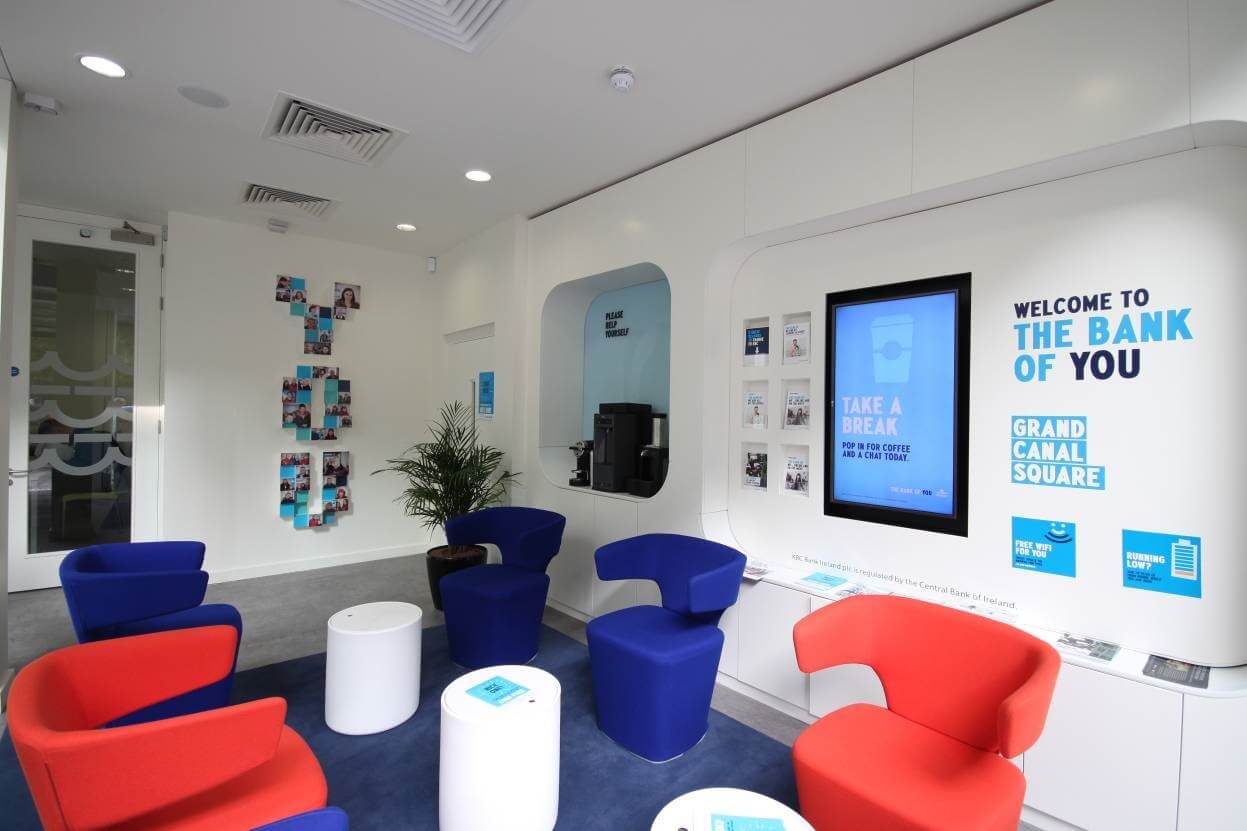 KBC Bank, College Green, Dublin: commercial lighting by Willie Duggan