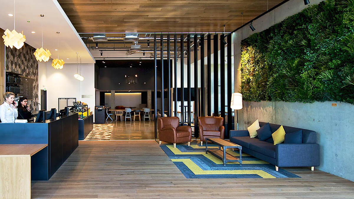 StayCity Apartments, Heathrow, Birmingham, Liverpool: hotel lighting by Willie Duggan
