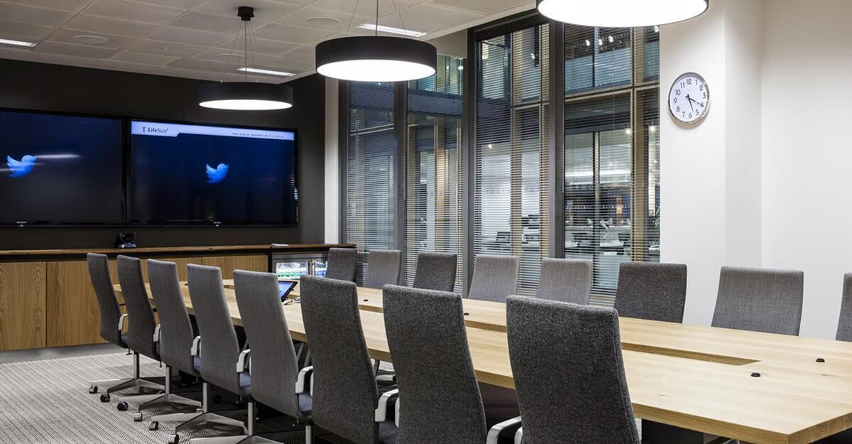 Twitter Offices, Grand Canal Dock, Dublin: commercial lighting by Willie Duggan