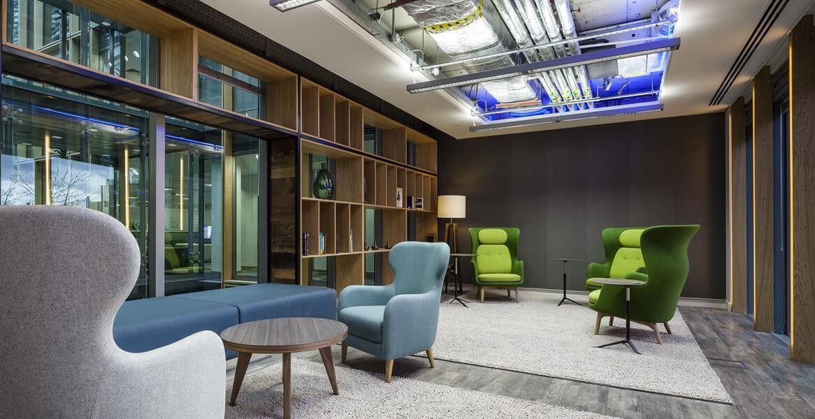 Twitter Offices, Grand Canal Dock, Dublin: commercial lighting by Willie Duggan