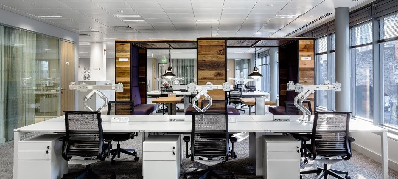 Twitter Offices, Grand Canal Dock, Dublin: commercial lighting by Willie Duggan