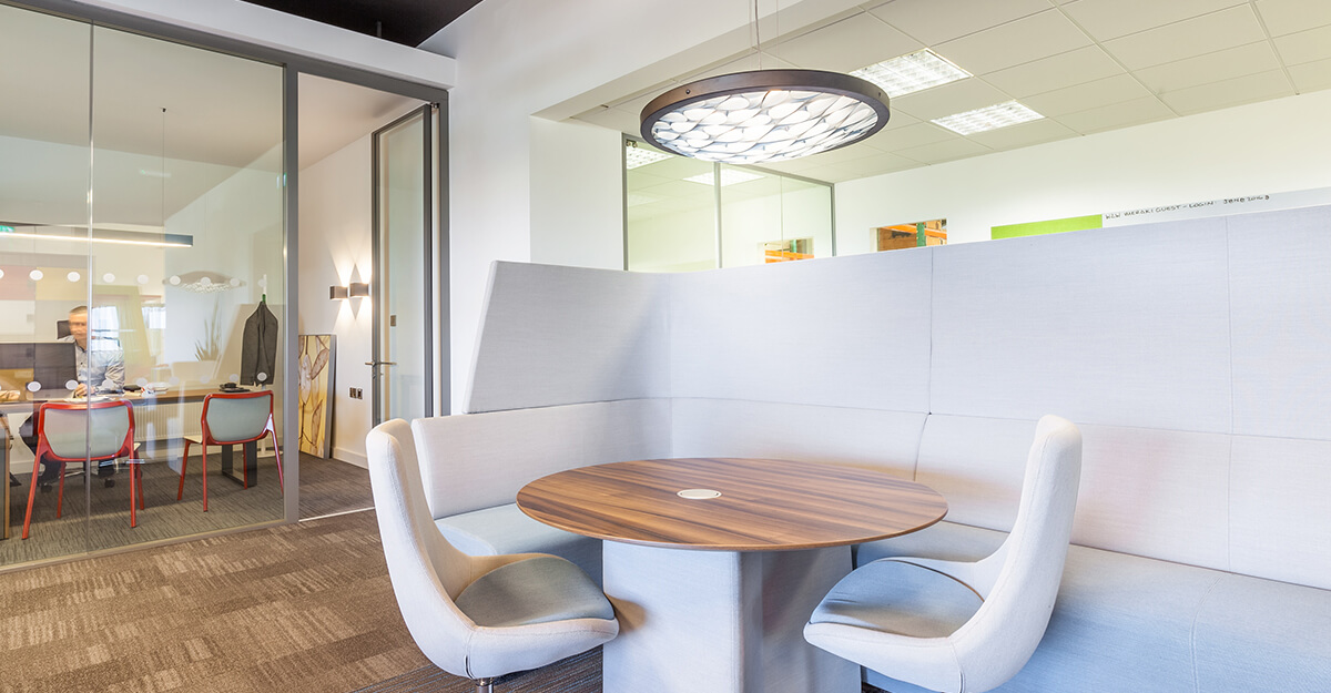 Walls 2 Workstations: commercial lighting by Willie Duggan