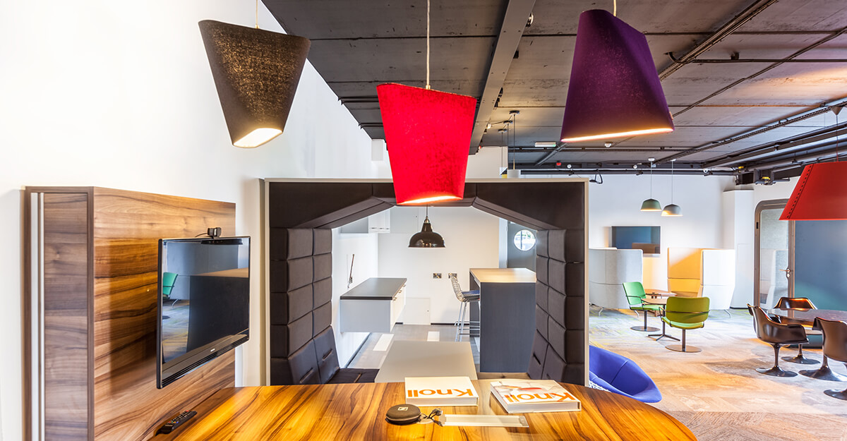 Walls 2 Workstations: commercial lighting by Willie Duggan