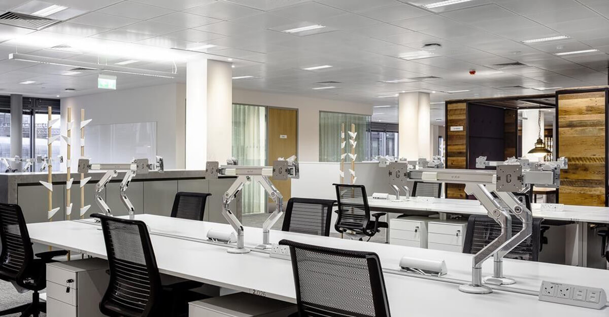 Twitter Offices, Grand Canal Dock, Dublin: commercial lighting by Willie Duggan