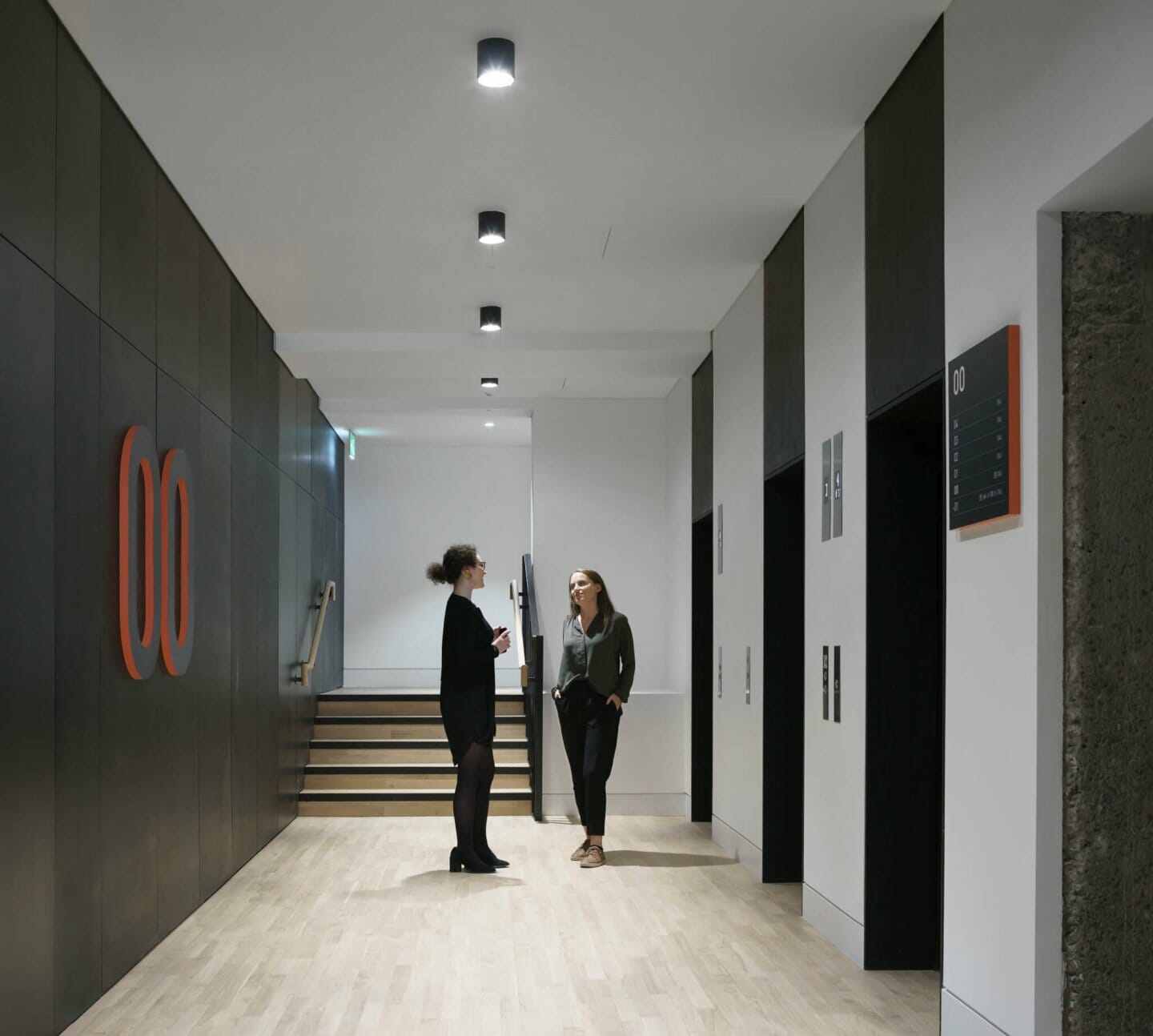 Donnybrook House, Donnybrook, Dublin: commercial lighting by Willie Duggan