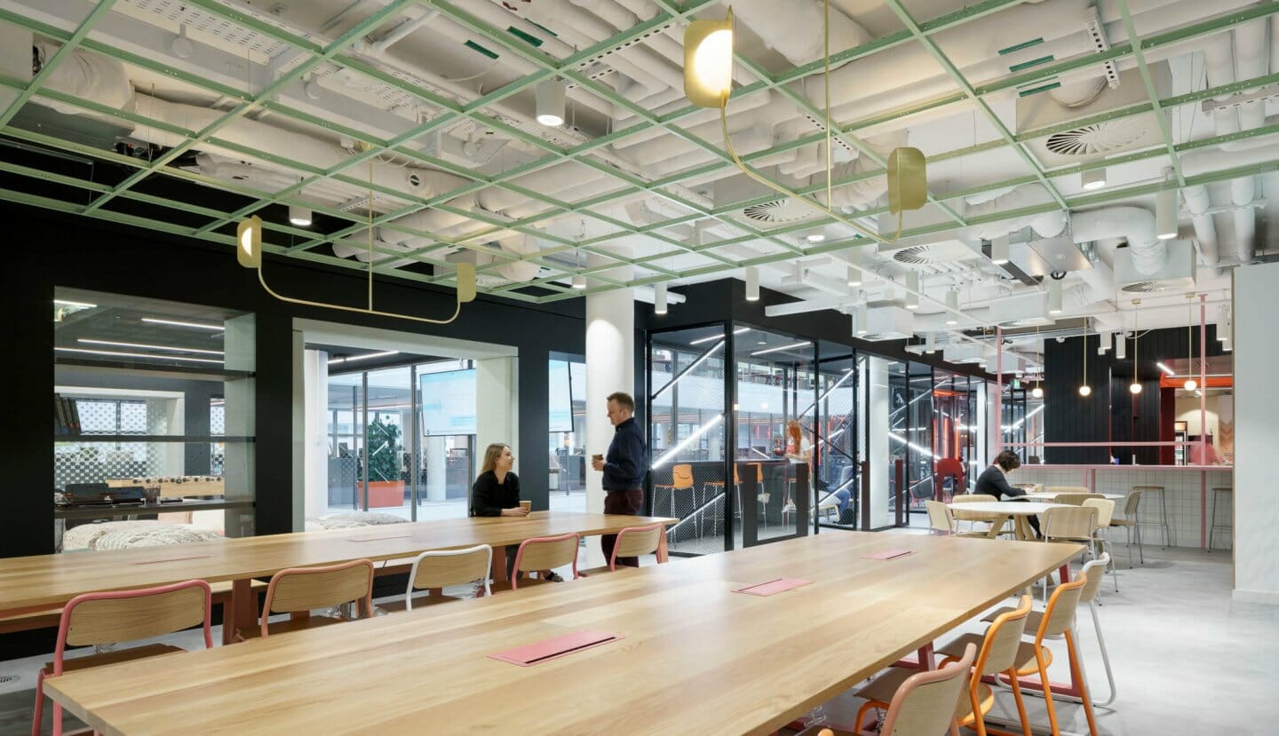 HubSpot, Dublin: commercial lighting by Willie Duggan