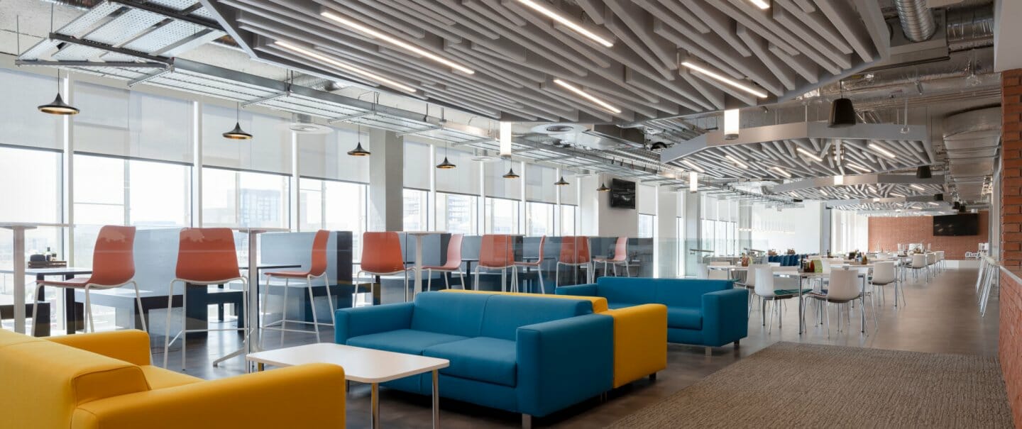 LogMeIn, Dublin: commercial lighting by Willie Duggan