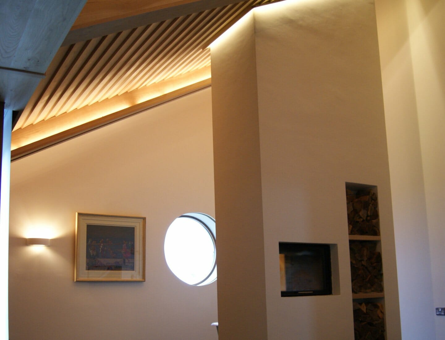 Private home, Cork: residential lighting by Willie Duggan