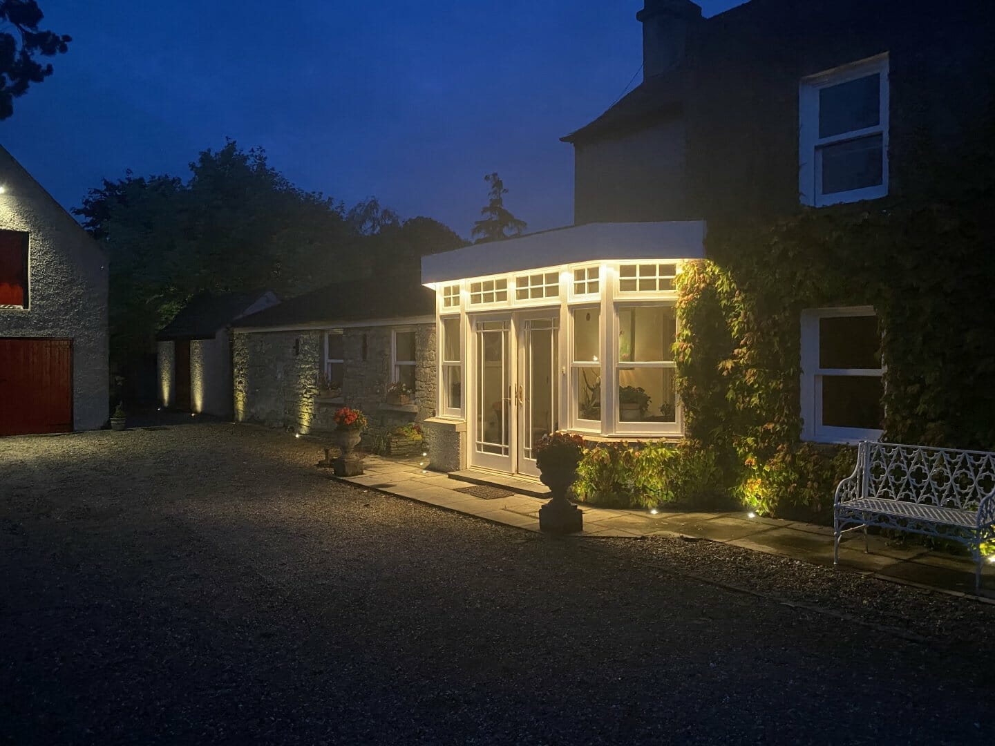 Ossory Lodge, Kilkenny: residential lighting design by Willie Duggan
