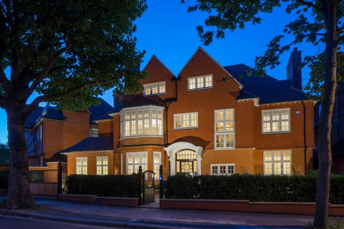 Elsworthy Road, London: residential lighting by Willie Duggan