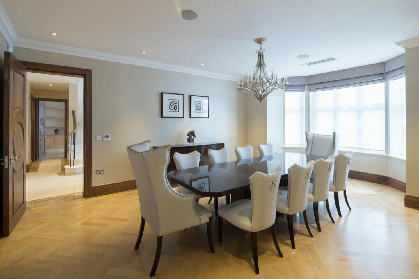 Elsworthy Road, London: residential lighting by Willie Duggan