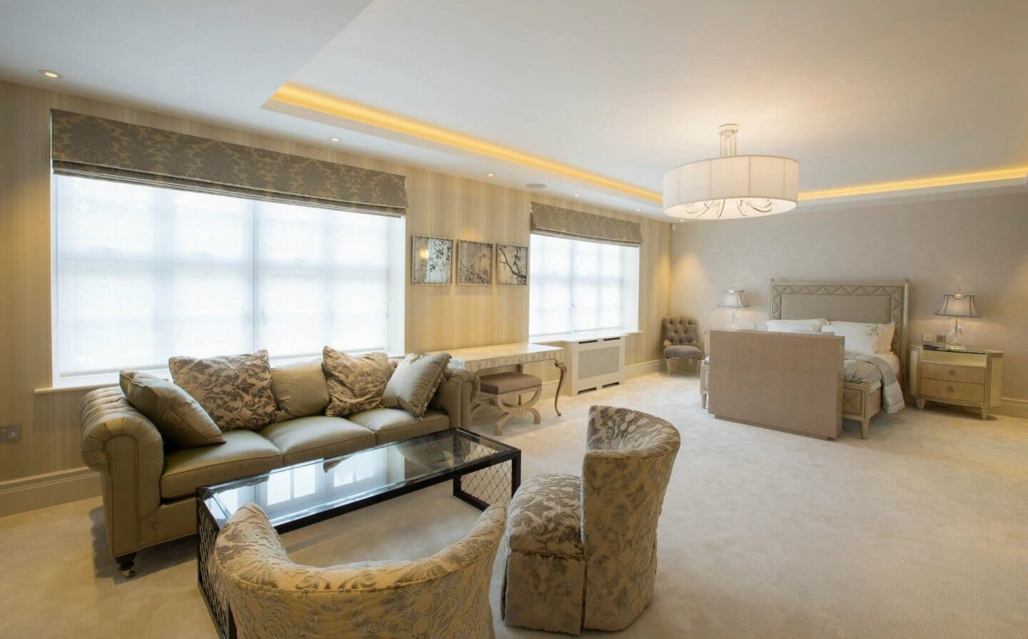 Elsworthy Road, London: residential lighting by Willie Duggan