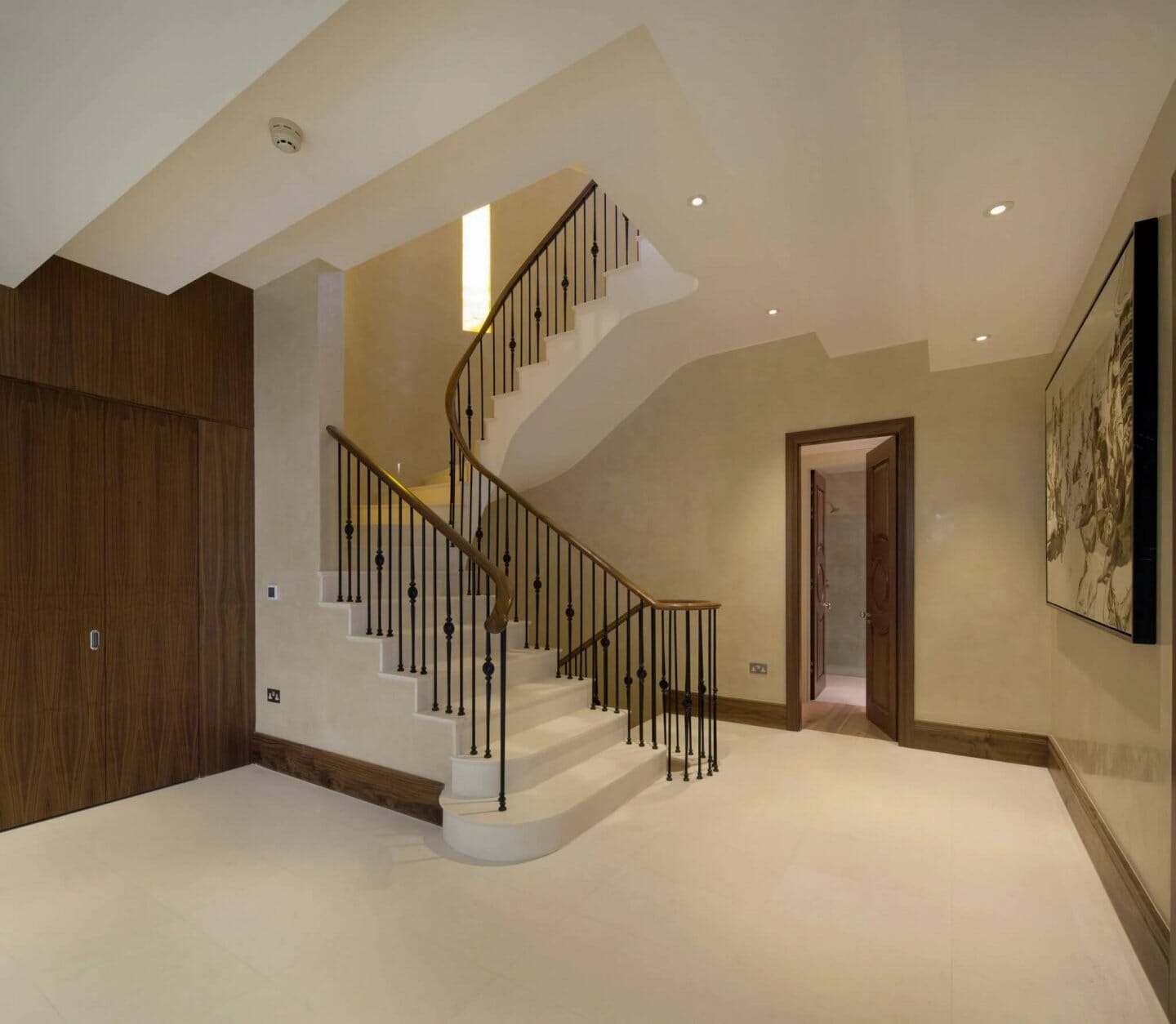 Elsworthy Road, London: residential lighting by Willie Duggan