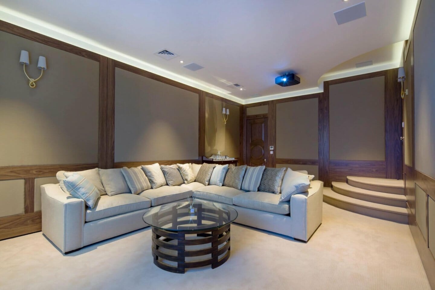 Elsworthy Road, London: residential lighting by Willie Duggan