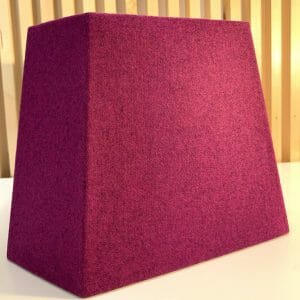 Triangular Velvet Shade
