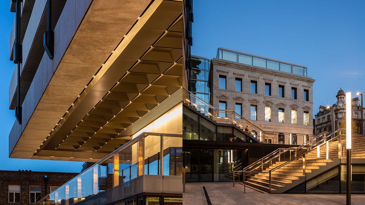 Central-6 Central Plaza, Dublin: commercial lighting by Willie Duggan
