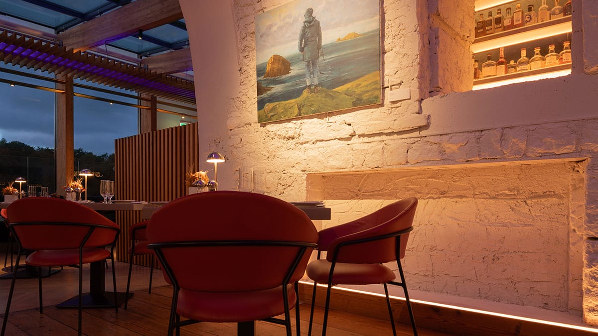 Ice House Hotel, Mayo: hotel lighting by Willie Duggan