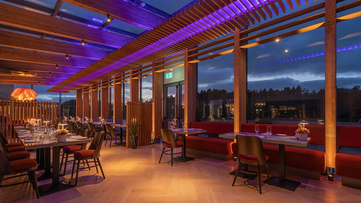 Ice House Hotel, Mayo: hotel lighting by Willie Duggan