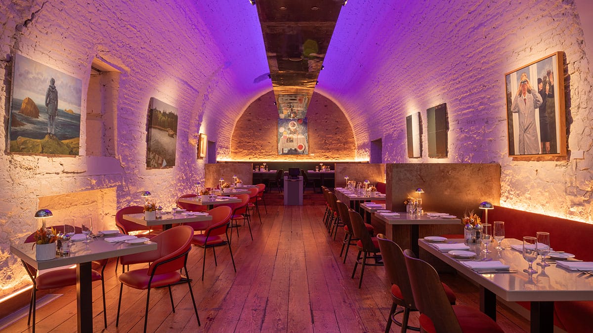 Ice House Hotel, Mayo: hotel lighting by Willie Duggan
