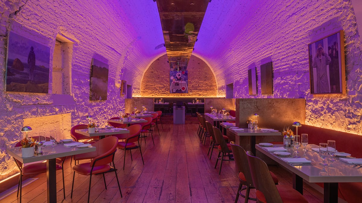 Ice House Hotel, Mayo: hotel lighting by Willie Duggan