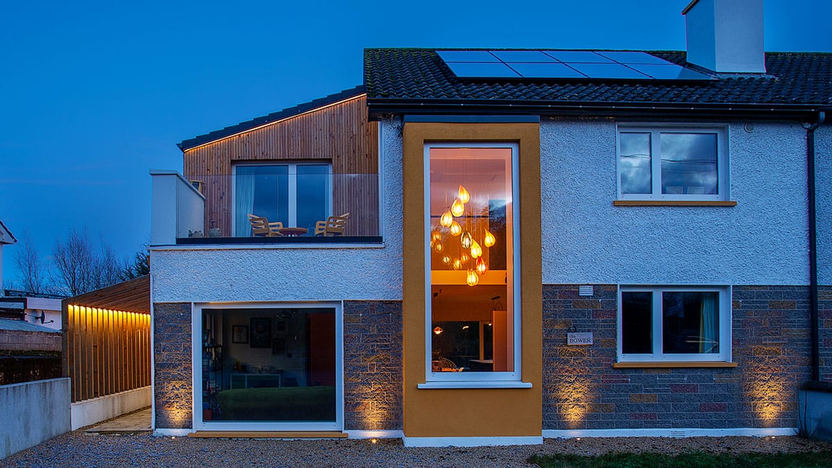 Kilkenny Residence, Kilkenny: residential lighting by Willie Duggan