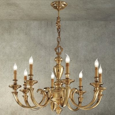 Amos Chandelier 8 light