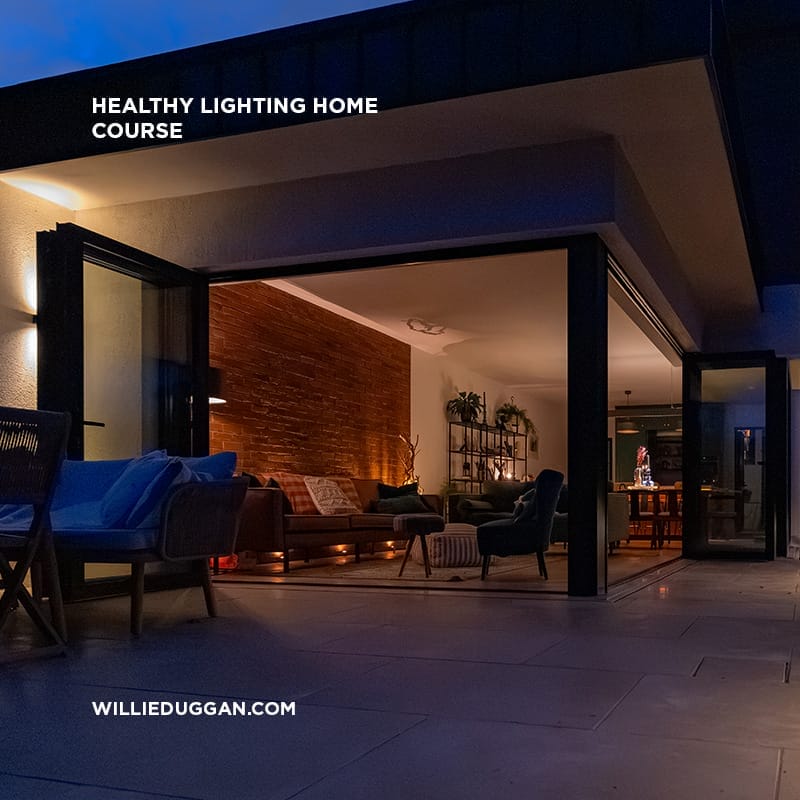 Healthy Lighting Home Course, an online lighting course from Willie Duggan